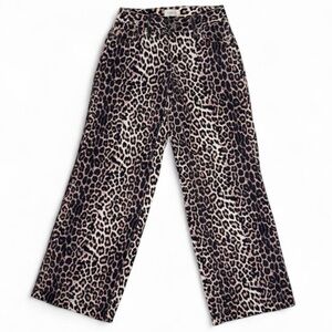 PacSun Casey Low Rise Baggy Leopard Print Jeans W23 Wide Leg Y2K Streetwear Chic